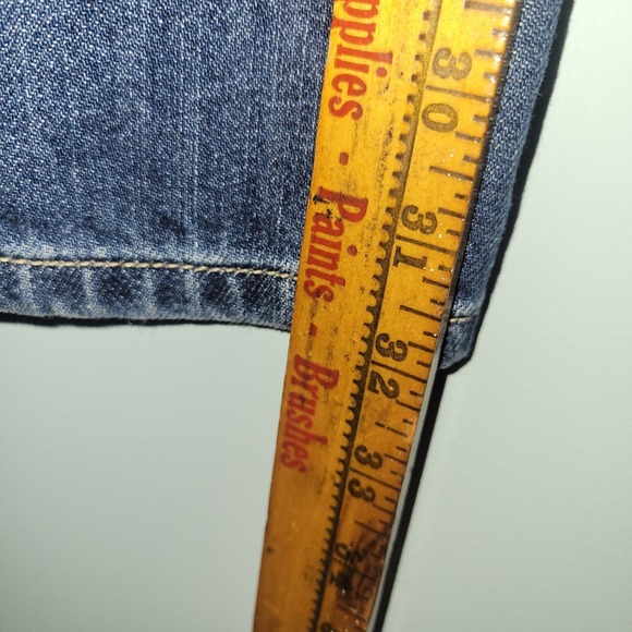 LL Bean Jeans Womens 8 Long Straight Leg Medium Wash Mom Y2K 1990s - Picture 7 of 7